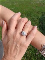Vicenza - Piazzetta Palladio 2 - Ring Crivelli Woman DIAMANTI in White Gold Diamante 0.54 Ct 035-VR26514 BR - 035-VR26514 BR